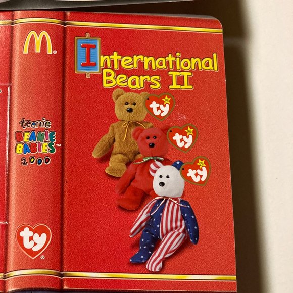 McDonald's Ty Beanie Babies "International  Bears II" Collection New Unopened - Picture 6 of 11